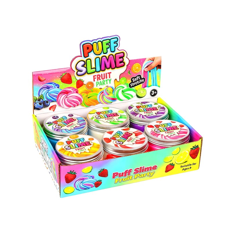 PNF-2001 Fruit Party Slime 6pcs