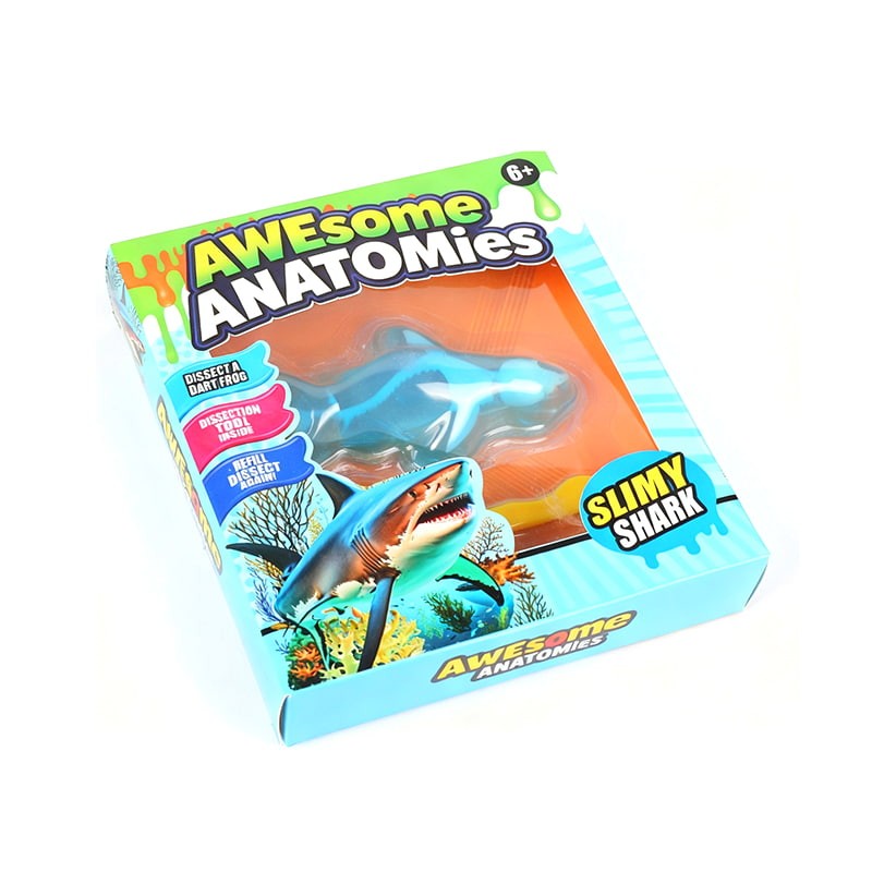 DGJ-20005 Blue Shark Slime Toy