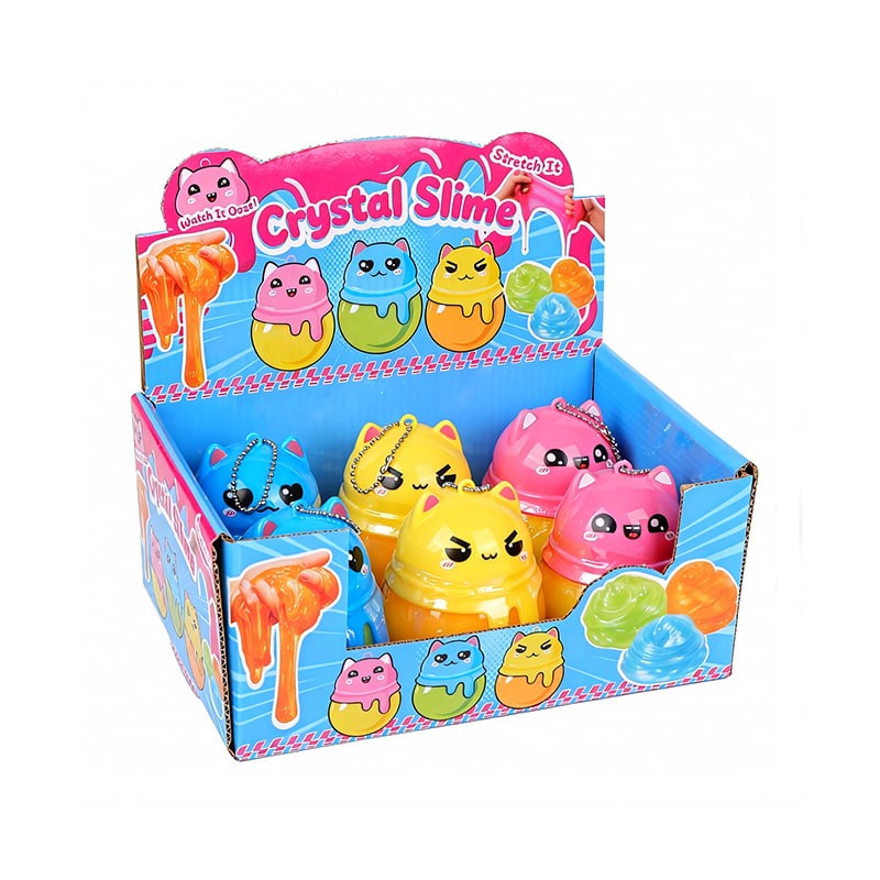 SLM-1020 Animal Expression Slime 6pcs