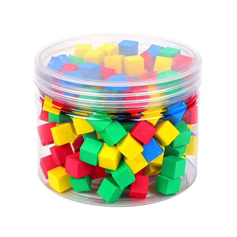 FK-21003 Barrel-packed EVA Creative Building Blocks